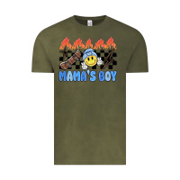 Vintage Olive mama's boy Vintage Tee - MaliasSmallBusiness