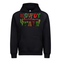 Black Howdy Christmas y'all Urban Hoodie - NancyCooperArtShop