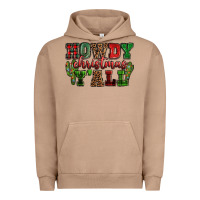Pigment Burro Howdy Christmas y'all Urban Hoodie - NancyCooperArtShop