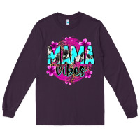 Plum mama vibes Long Sleeve Tee - Zillion Design Studio