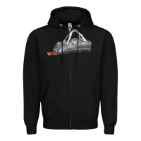 Black baseball bag fa element Zipper Hoodie - FaDigitalArtStudio