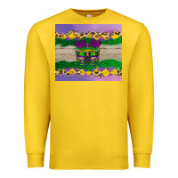 Lemon mardi gras mask Premium Sweatshirt - AdoDesignShop