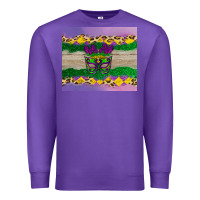 Purple mardi gras mask Premium Sweatshirt - AdoDesignShop