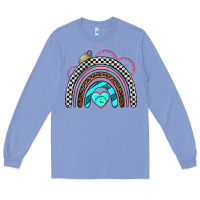 Colony Blue race rainbow Long Sleeve Tee - AdoDesignShop