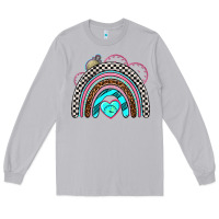 Moon Dust race rainbow Long Sleeve Tee - AdoDesignShop