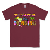 Burgundy you had me at day drinking Classic Tee - Zillion Design Studio