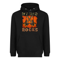 Black my dad rock Heavyweight Hoodie - Artiststas