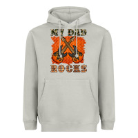 My Dad Rock Heavyweight Hoodie | Teevron