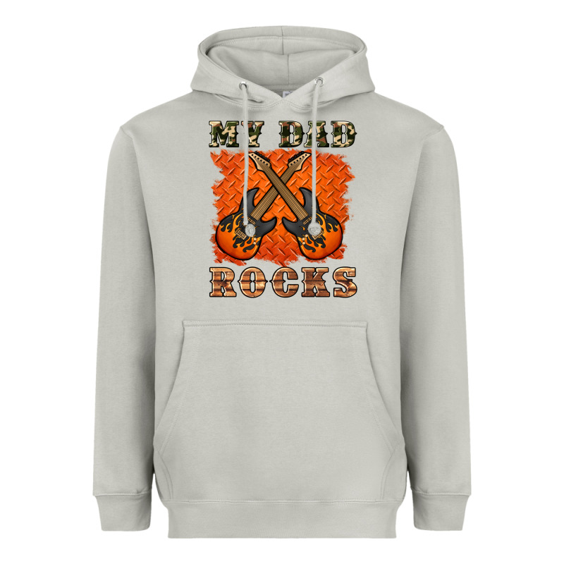 My Dad Rock Heavyweight Hoodie by Artiststas | Teevron