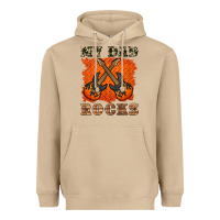 Mushroom my dad rock Heavyweight Hoodie - Artiststas