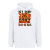 White my dad rock Heavyweight Hoodie - Artiststas