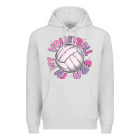 Dove Grey in my volleyball era Premium Hoodie - MaliasSmallBusiness