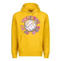 Lemon in my volleyball era Premium Hoodie - MaliasSmallBusiness