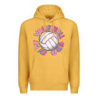 Mustard in my volleyball era Premium Hoodie - MaliasSmallBusiness