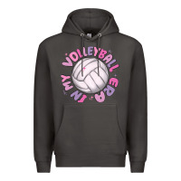 Smoke in my volleyball era Premium Hoodie - MaliasSmallBusiness