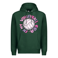 Sports Green in my volleyball era Premium Hoodie - MaliasSmallBusiness