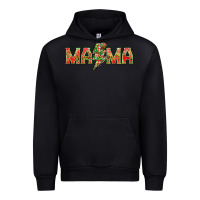 Black Mama Christmas lightning bolt Urban Hoodie - NancyCooperArtShop