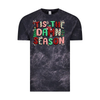 Cloud Black 'tis the damn season Vintage Tee - MaliasSmallBusiness