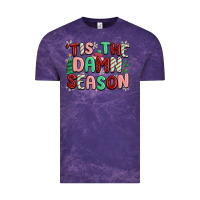 Cloud Purple 'tis the damn season Vintage Tee - MaliasSmallBusiness