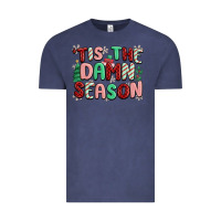 Vintage Denim 'tis the damn season Vintage Tee - MaliasSmallBusiness