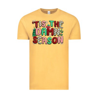 Vintage Mustard 'tis the damn season Vintage Tee - MaliasSmallBusiness