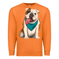 Carrot english bulldog Premium Sweatshirt - Artiststas