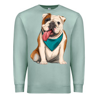 Seafoam english bulldog Premium Sweatshirt - Artiststas