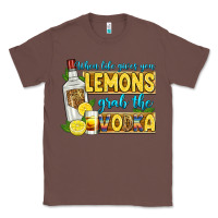 Chestnut when life gives you lemons grab the vodka Classic Tee - Zillion Design Studio