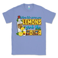 Colony Blue when life gives you lemons grab the vodka Classic Tee - Zillion Design Studio