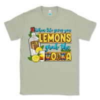 Matcha when life gives you lemons grab the vodka Classic Tee - Zillion Design Studio