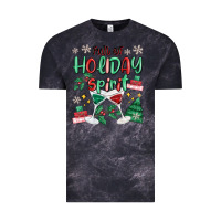 Cloud Black full of holiday Vintage Tee - MaliasSmallBusiness