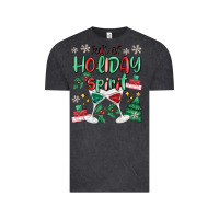 Vintage Black full of holiday Vintage Tee - MaliasSmallBusiness