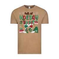 Vintage Coffee full of holiday Vintage Tee - MaliasSmallBusiness