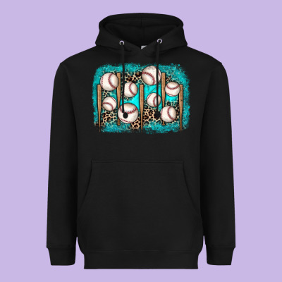 Baseball Background Heavyweight Hoodie Designed By Jahusdesignshop