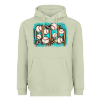 Matcha baseball background Heavyweight Hoodie - JahusDesignShop