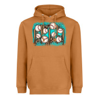 Meerkat baseball background Heavyweight Hoodie - JahusDesignShop