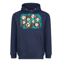 Navy baseball background Heavyweight Hoodie - JahusDesignShop