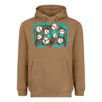Toasted Coconut baseball background Heavyweight Hoodie - JahusDesignShop