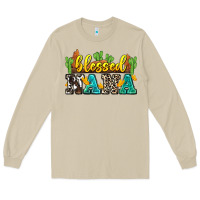 Mushroom blessed nana Long Sleeve Tee - Zillion Design Studio