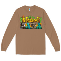 Toasted Coconut blessed nana Long Sleeve Tee - Zillion Design Studio