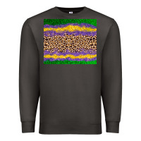 Smoke mardi gras leopard Premium Sweatshirt - AdoDesignShop