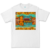 White Autumn leaves and pumpkin please Premium Tee - Artiststas