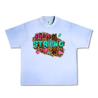 Grape Ice she is strong Urban Heavy Tee - texasbilliewilder