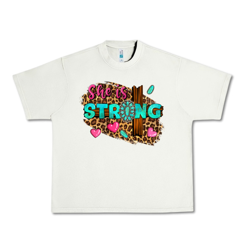 She Is Strong Urban Heavy Tee by texasbilliewilder | Teevron