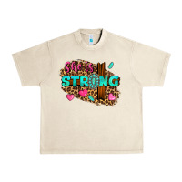 Sandshell she is strong Urban Heavy Tee - texasbilliewilder