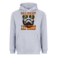 Heather Grey dad jokes you mean rad jokes Heavyweight Hoodie - Artiststas