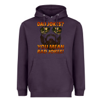 Plum dad jokes you mean rad jokes Heavyweight Hoodie - Artiststas