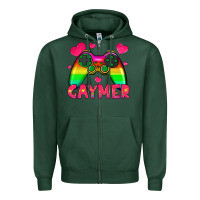 Sports Green gaymer Zipper Hoodie - HRA Design Shop