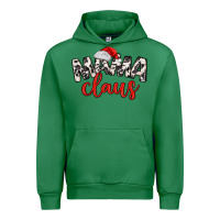 Emerald Mama Claus Urban Hoodie - MaliasSmallBusiness