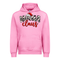 Fuchsia Pink Mama Claus Urban Hoodie - MaliasSmallBusiness